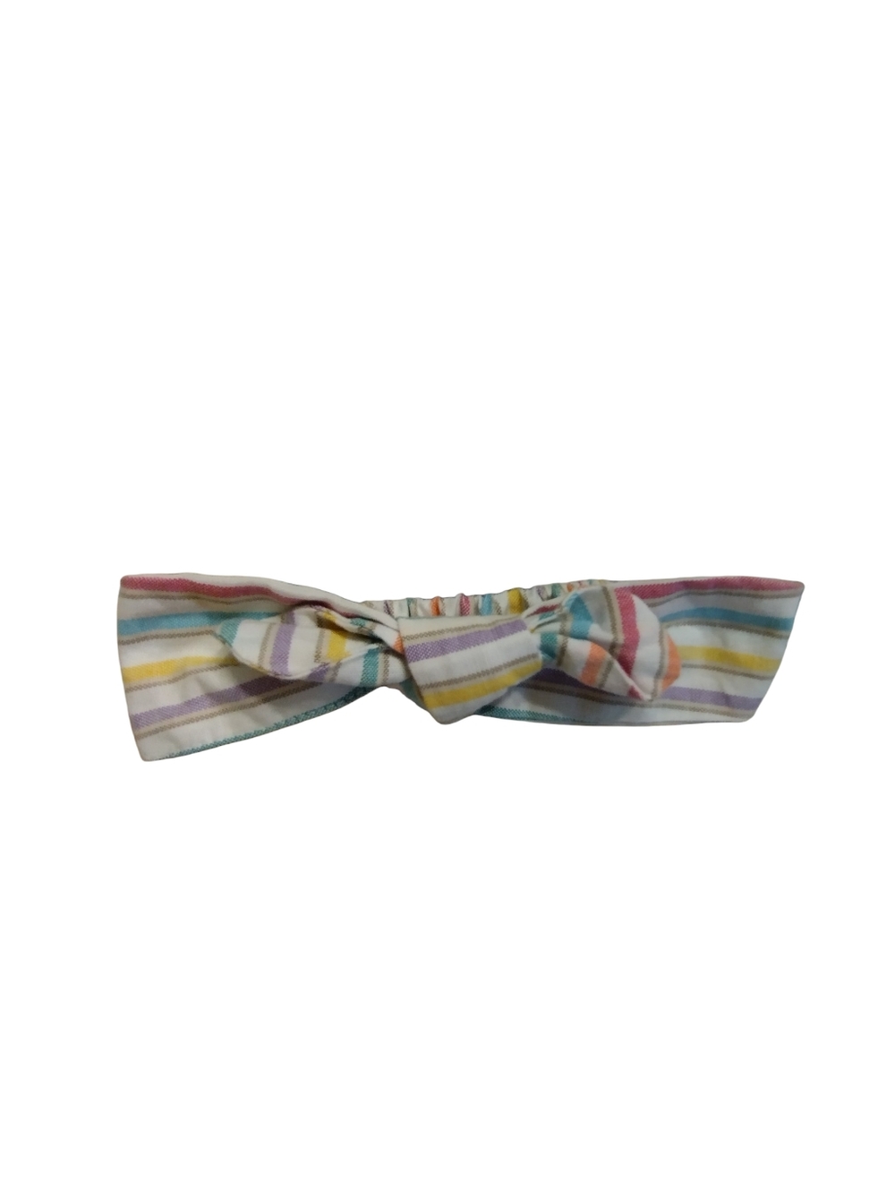 NWOT 2/$10 Gap Infant Baby Kids Striped Bow Headband - Multicolor Cotton Striped
